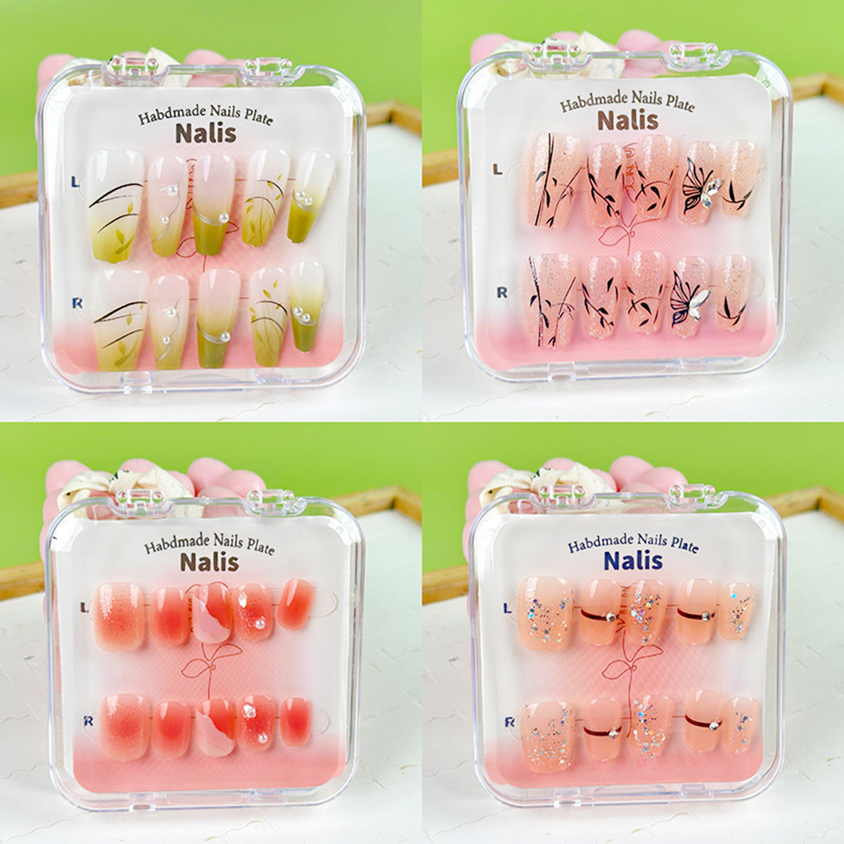 Glitter Press-on Nail Set