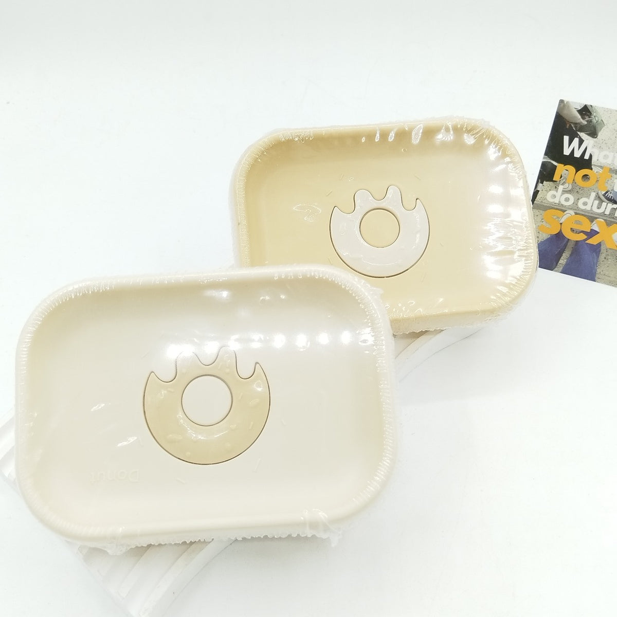 Eco Straw Soap Dish Beige