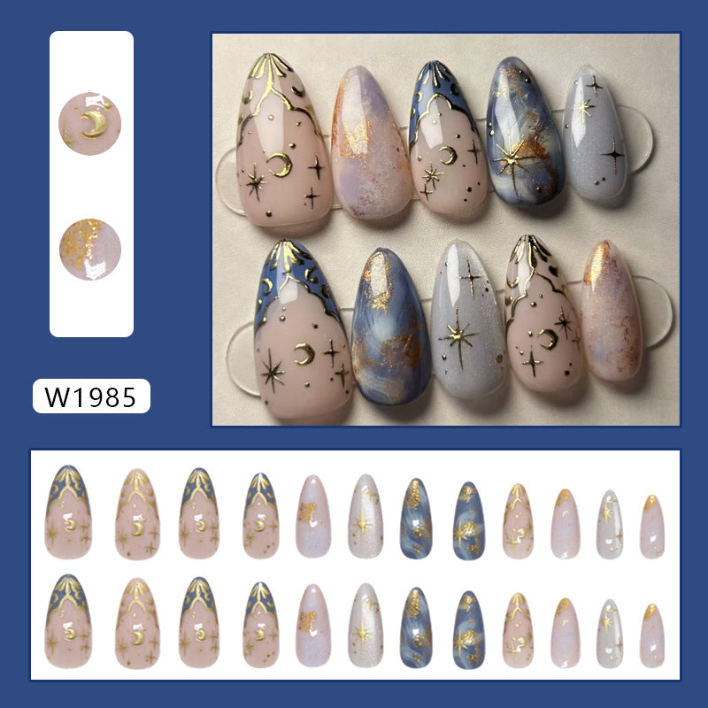 Firework Star press-on nail set image 8