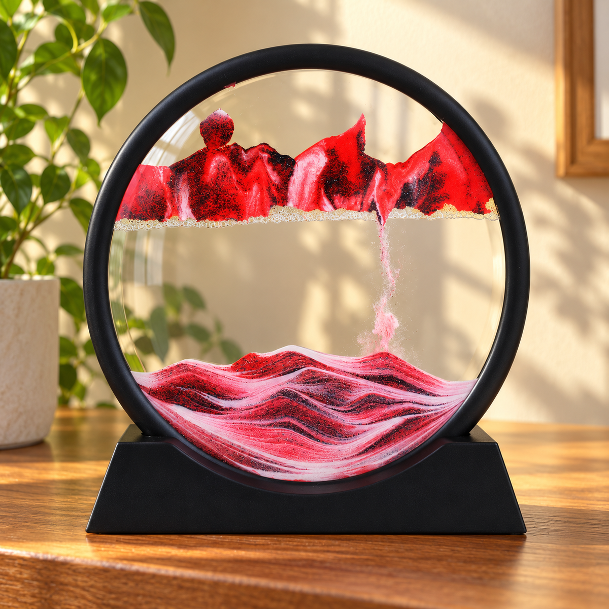 7-inch Moving Sand Art – Black Frame 3