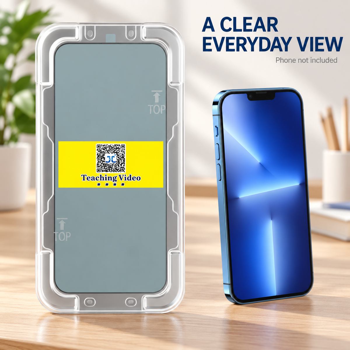 Clear iPhone Screen Protector with Applicator Box 3