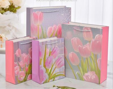 Floral Paper Gift Bag 99173S 2