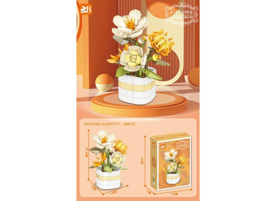Large Eternal Flower Building Blocks 2
