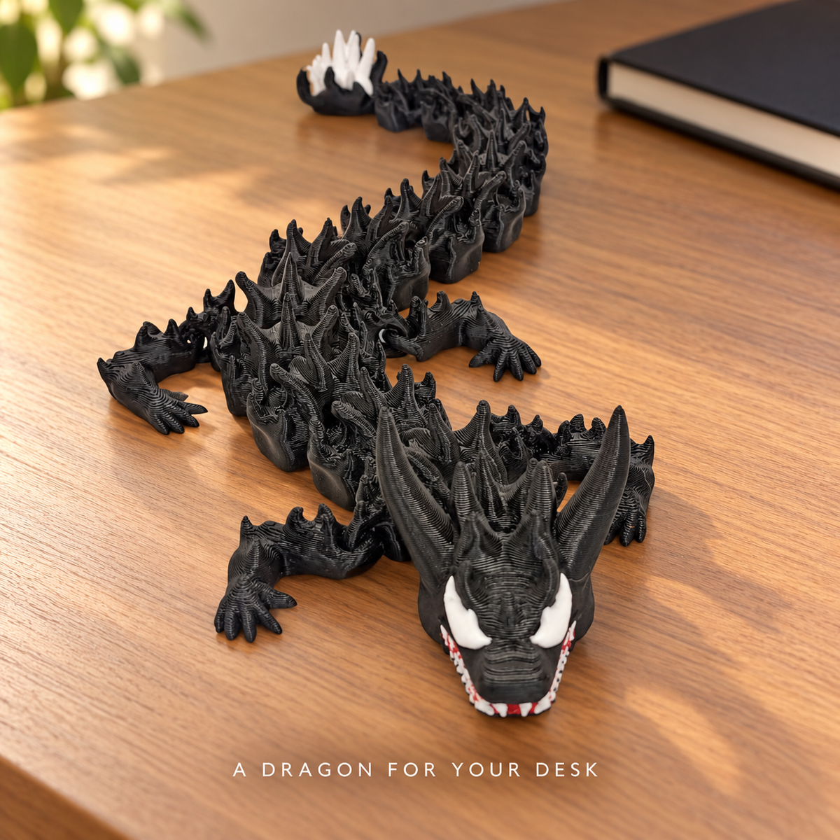 3D-Printed Articulated Dragon Figure 7