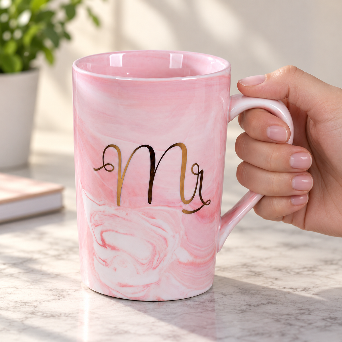 Marble-Effect Mug – Choice of Four Designs 7