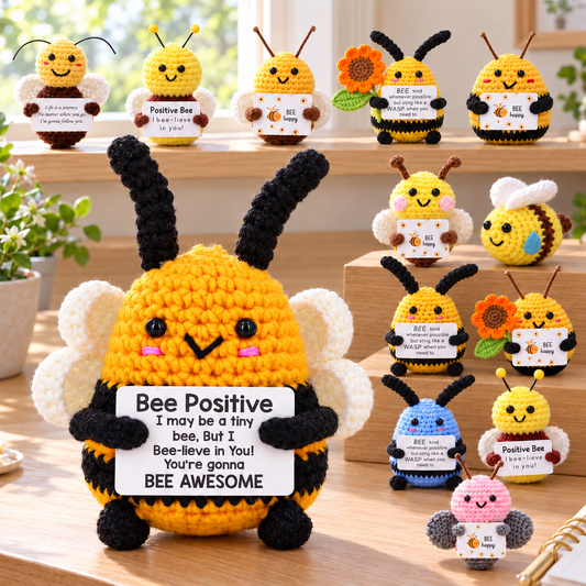 Crocheted Bee Ornament