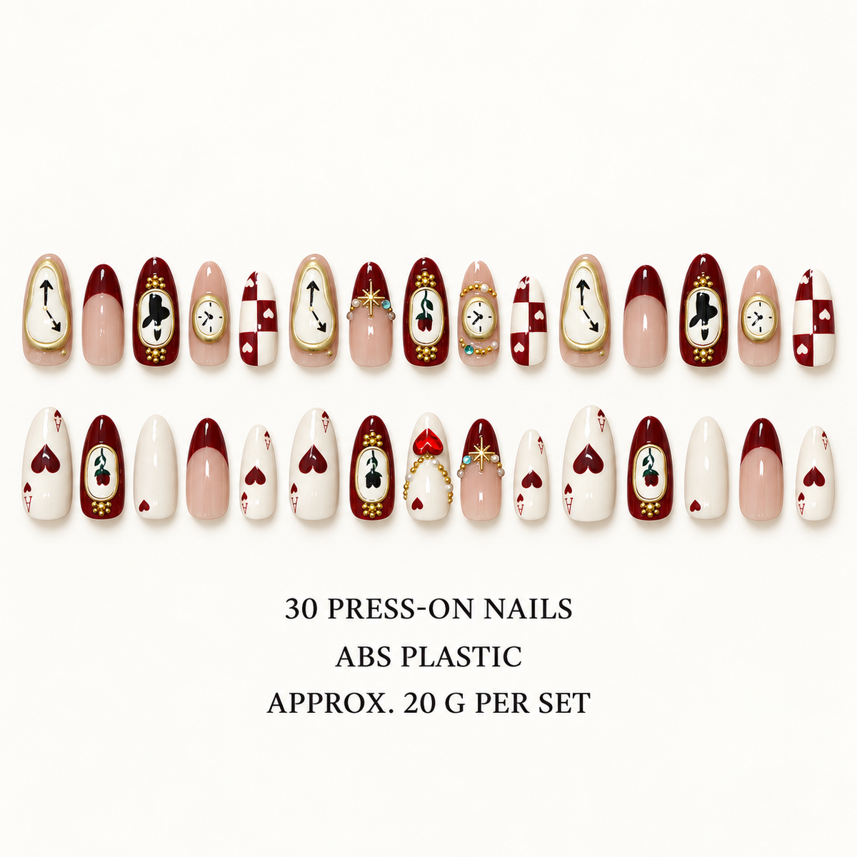 Gilded Tender Moments Rose Pearl Press On Nail Set product image 3