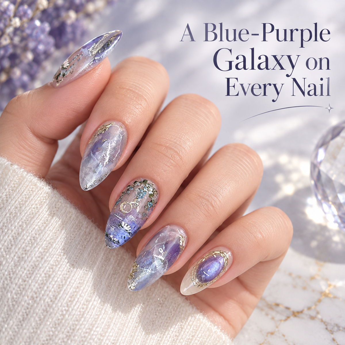 Blue Purple Galaxy Cat Eye Press On Nail Set · mproduct-001eb7e19d657e34f569