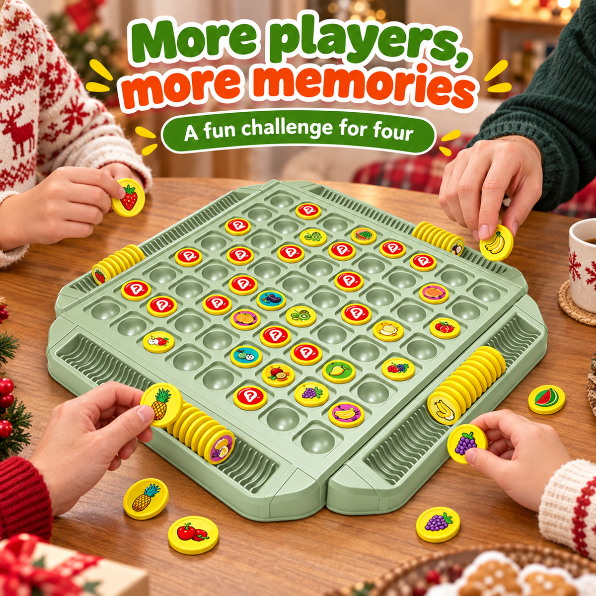 Large Multiplayer Memory Matching Game Four Players · mproduct-025a51fee69c2aebc357