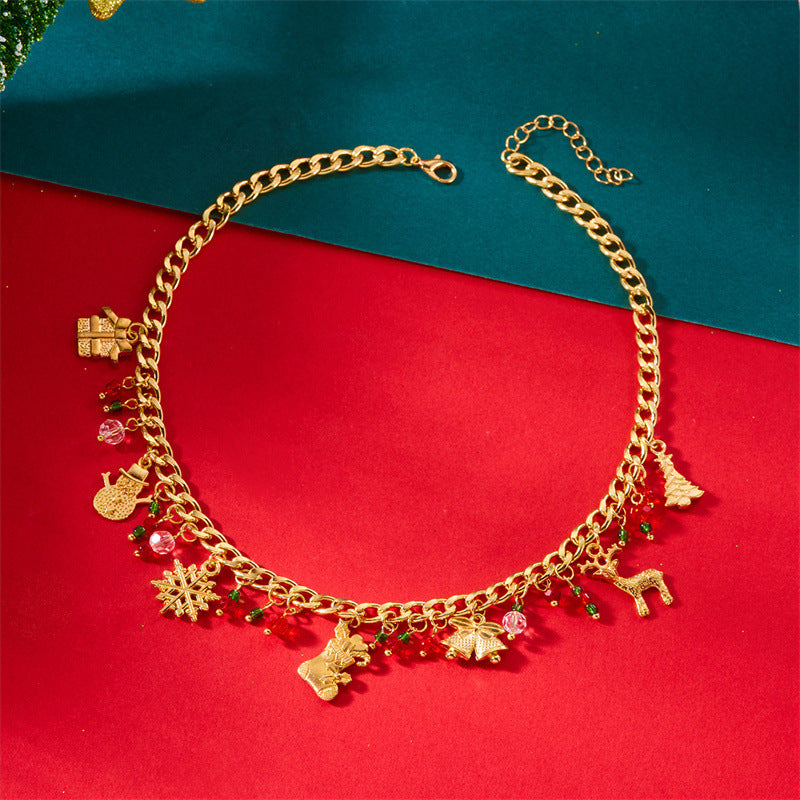 Christmas Snowflake Gift Pendant Necklace · mproduct-0370c2f79f4cb496b85f