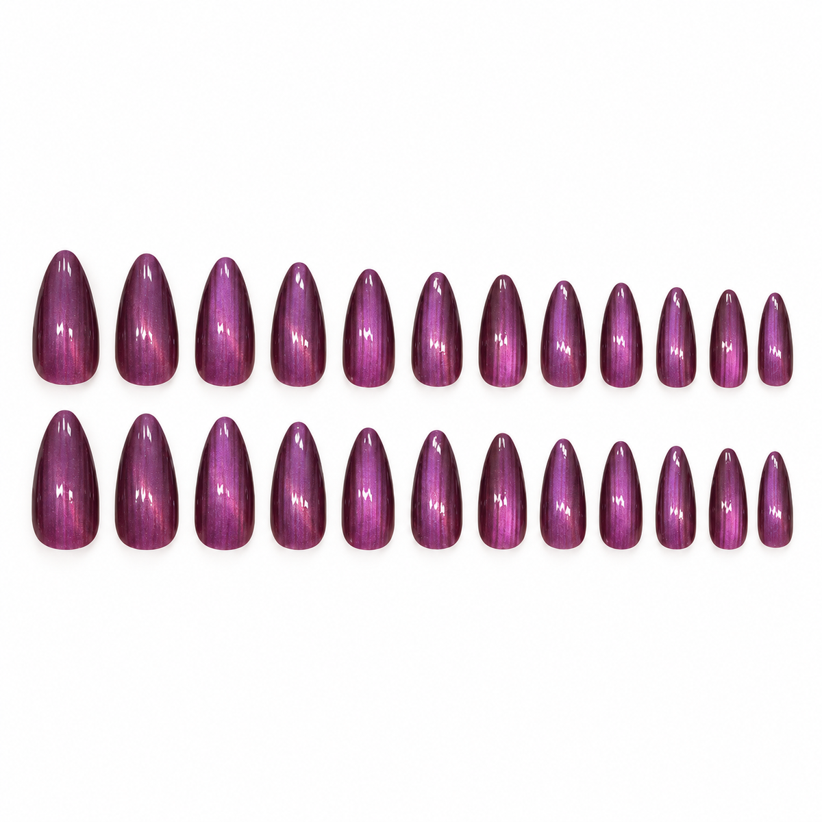 Purple Galaxy Cat Eye Press On Nail Set · mproduct-0609818a38fae259e0ad