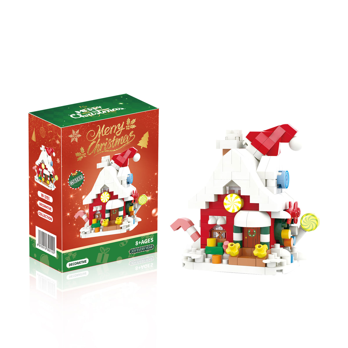 Christmas House Building Block Miniatures Nine Designs · mproduct-06deecdb23a897ae4222