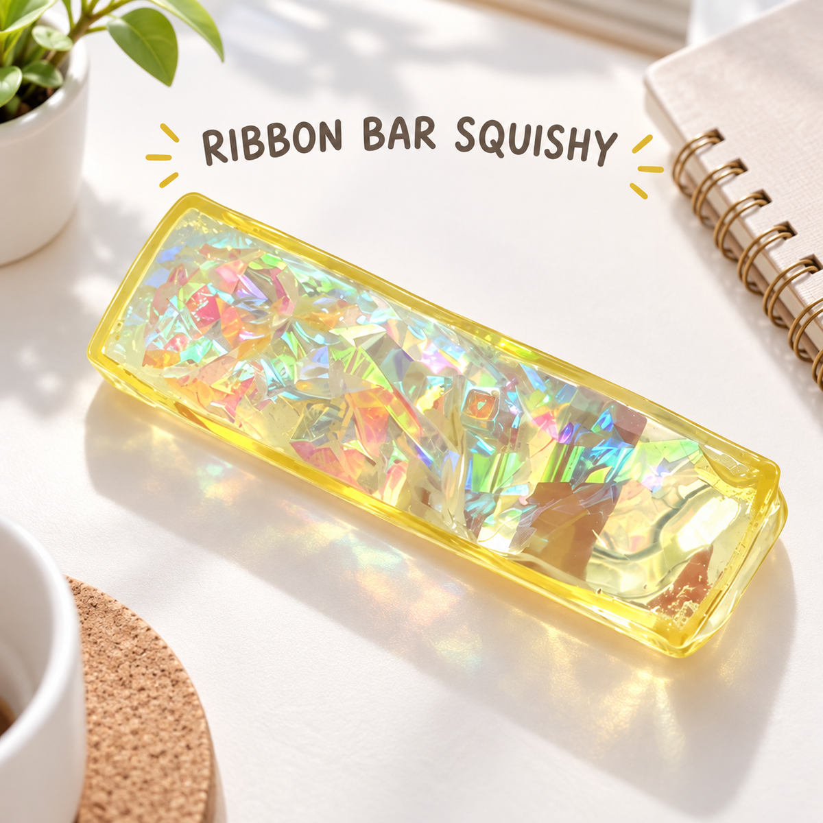 Iridescent Ribbon Bar Squishy Random Single · mproduct-08fe56035acbff5ca056