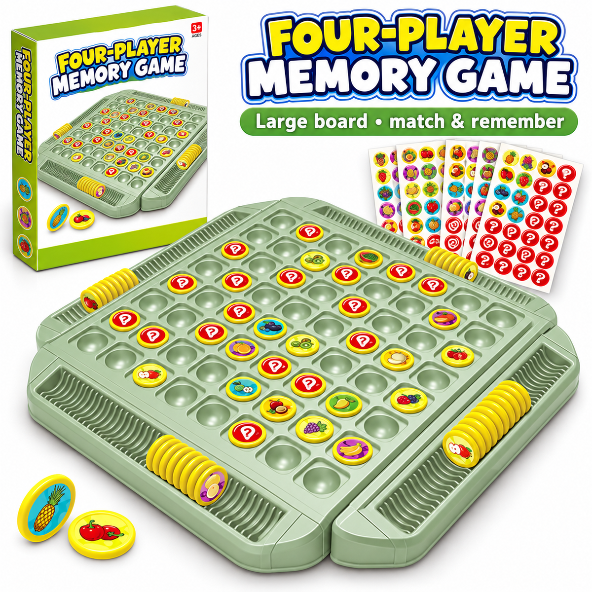 Large Multiplayer Memory Matching Game Four Players · mproduct-126fc8af4919a1b2fded
