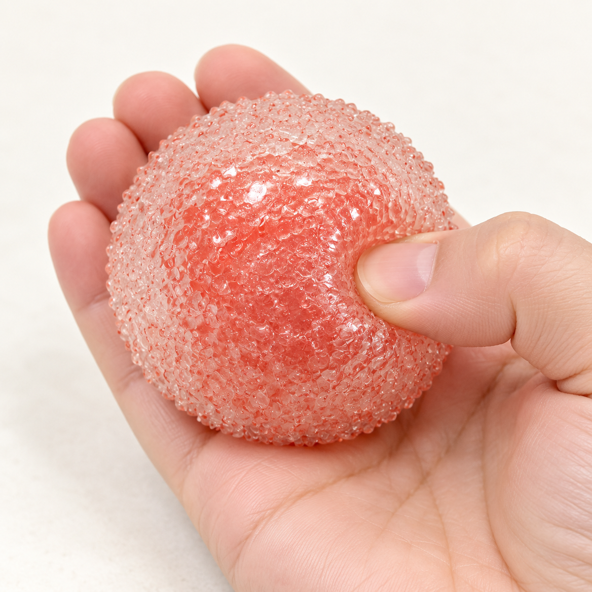 Pink Bayberry Squishy Ball with a Textured Round Surface · mproduct-133c1f87f951d919cfca
