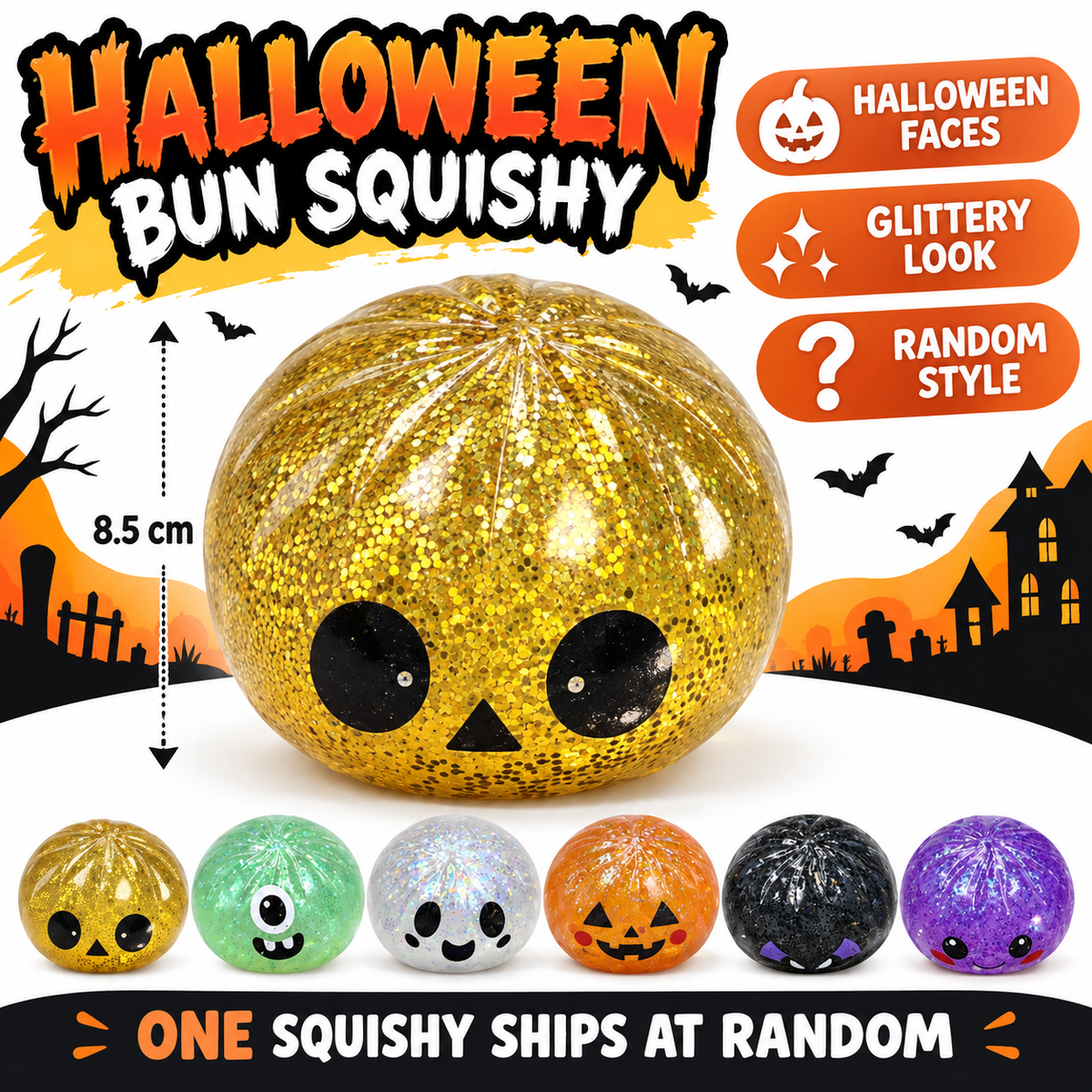 Halloween Bun Squishy 8.5 cm Random Style · mproduct-1369f14b6de03e056acd