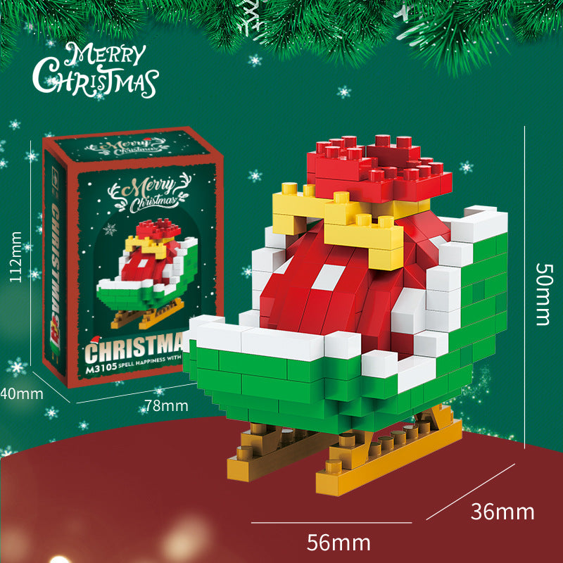 Christmas Micro Building Block Collection Fourteen Designs · mproduct-21ad563cb3bc548ee317