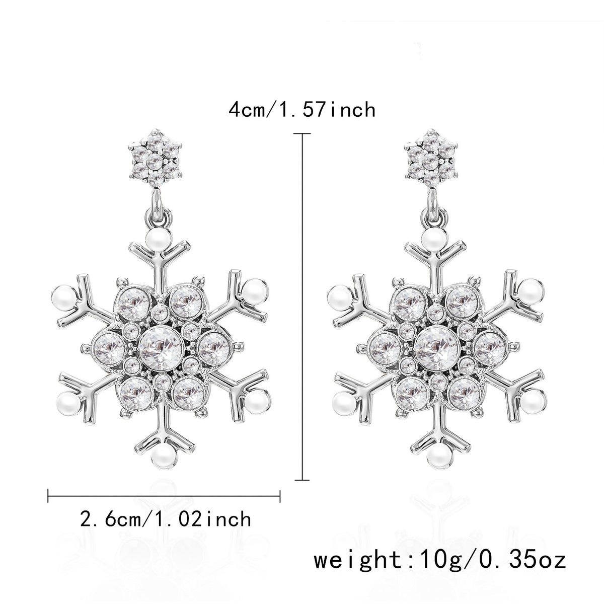 Christmas Rhinestone Earrings Collection Twelve Styles · mproduct-24d6cd546e9938e9ea8f