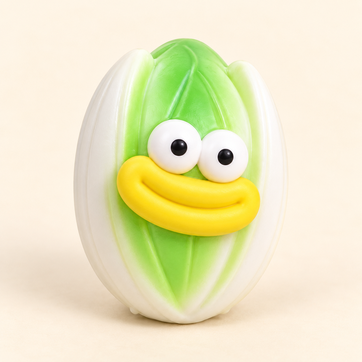 Pistachio Crunchy Squishy Toy with a Split Shell and Funny Face · mproduct-2989505bb891a38dd702