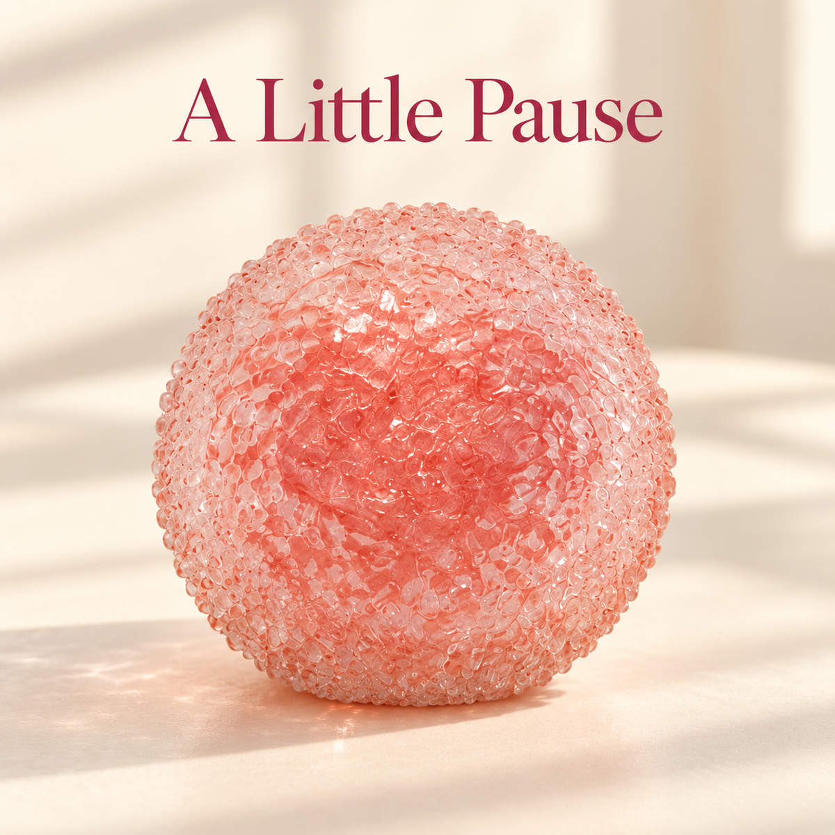 Pink Bayberry Squishy Ball with a Textured Round Surface · mproduct-2b64eb6ddc3d81348e08