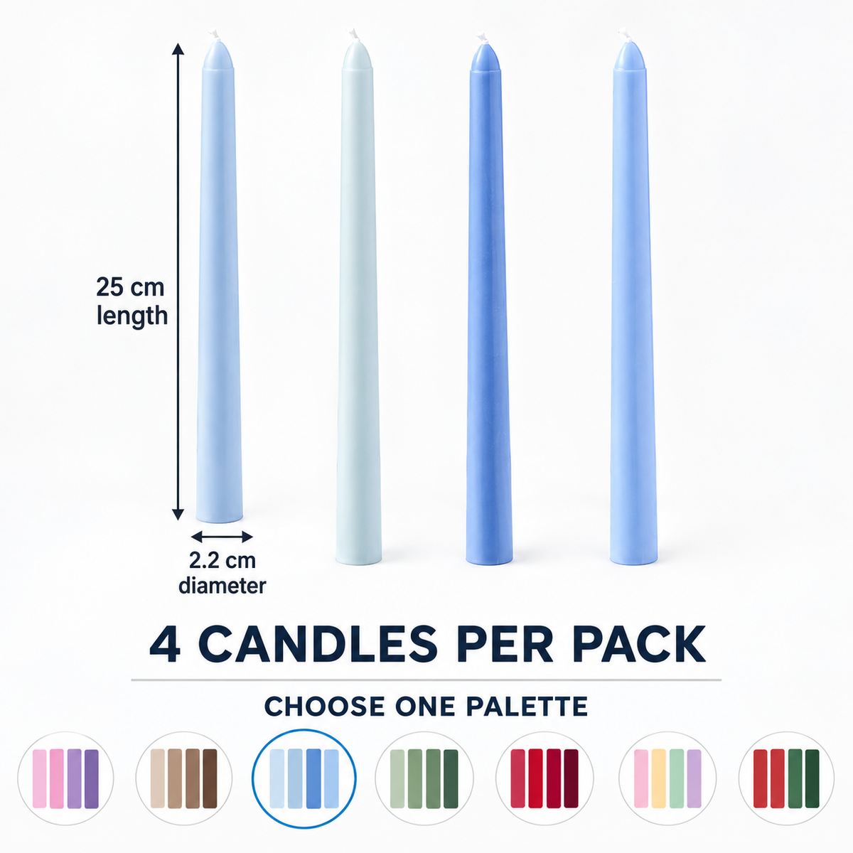 25 cm Taper Candle Four Pack · mproduct-2e761af8bfb6afb7d617