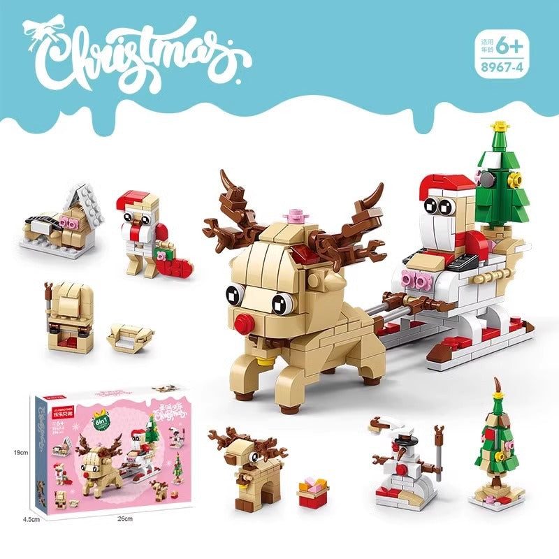 Christmas Building Block Scene Collection Eight Designs · mproduct-398dfb86a812d0468284