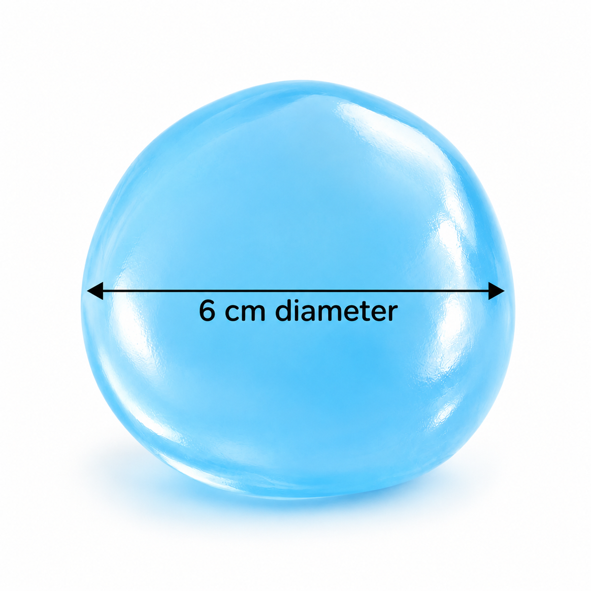 High Clarity Coconut Oil Sensory Squishy Ball 6 cm · mproduct-3ba71fbf578823bffd53