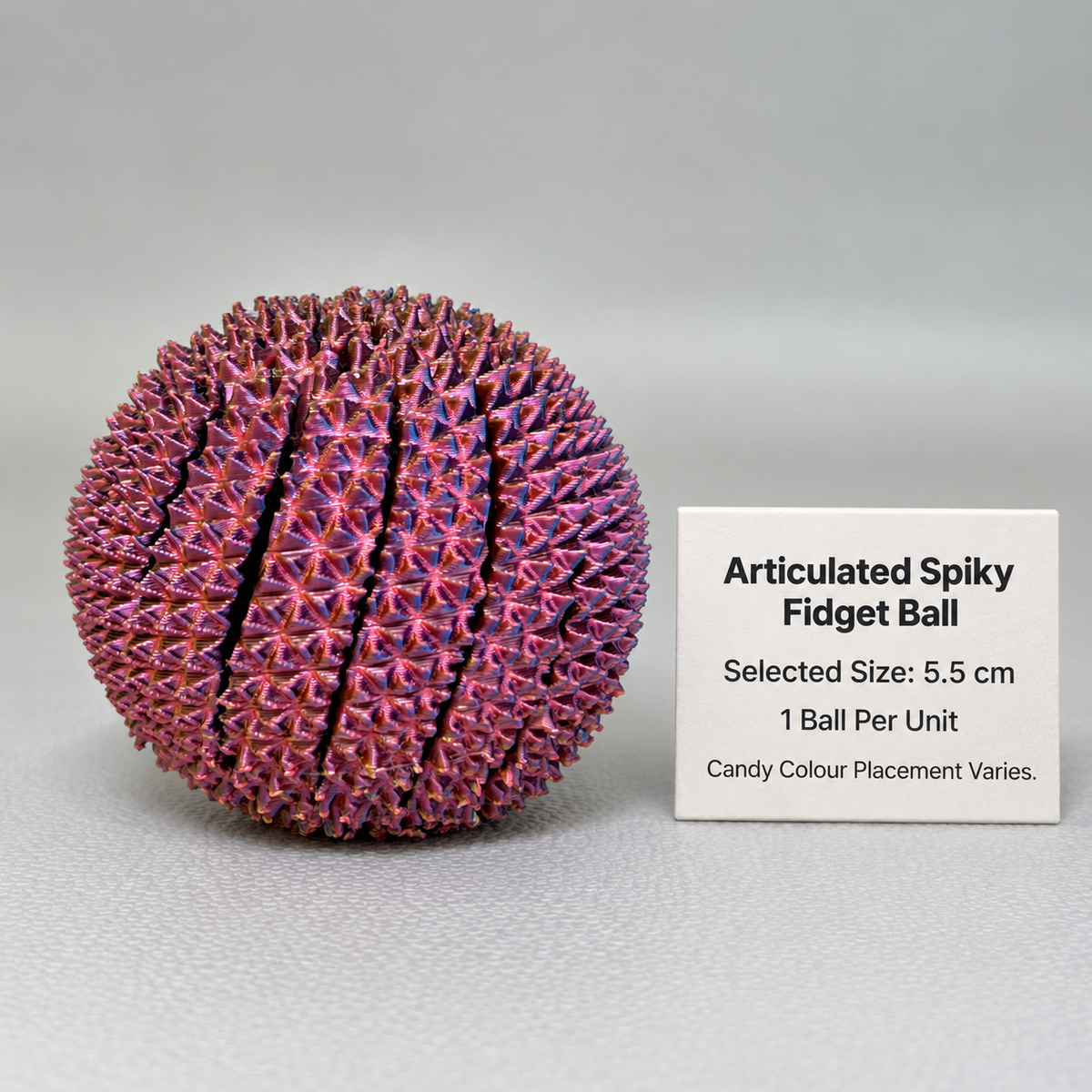 Articulated Spiky Fidget Ball–5.5cm · mproduct-3d478b30219c3f4aae0f