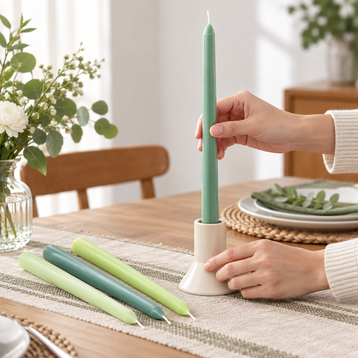 25 cm Taper Candle Four Pack · mproduct-3d5ec8e23b3fa46f3305
