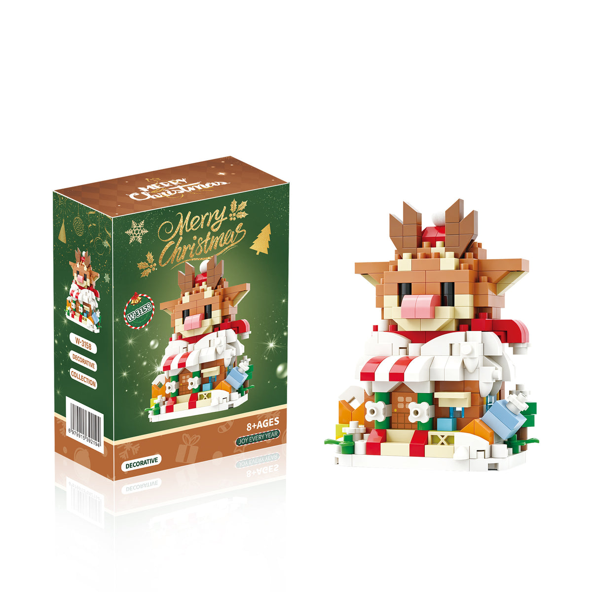 Christmas House Building Block Miniatures Nine Designs · mproduct-3ec7f96f250212ba75ac