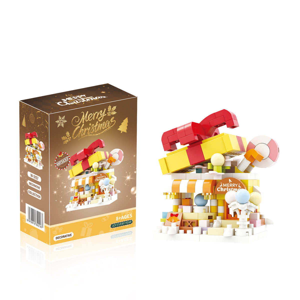 Christmas House Building Block Miniatures Nine Designs · mproduct-413116757555562af7bb