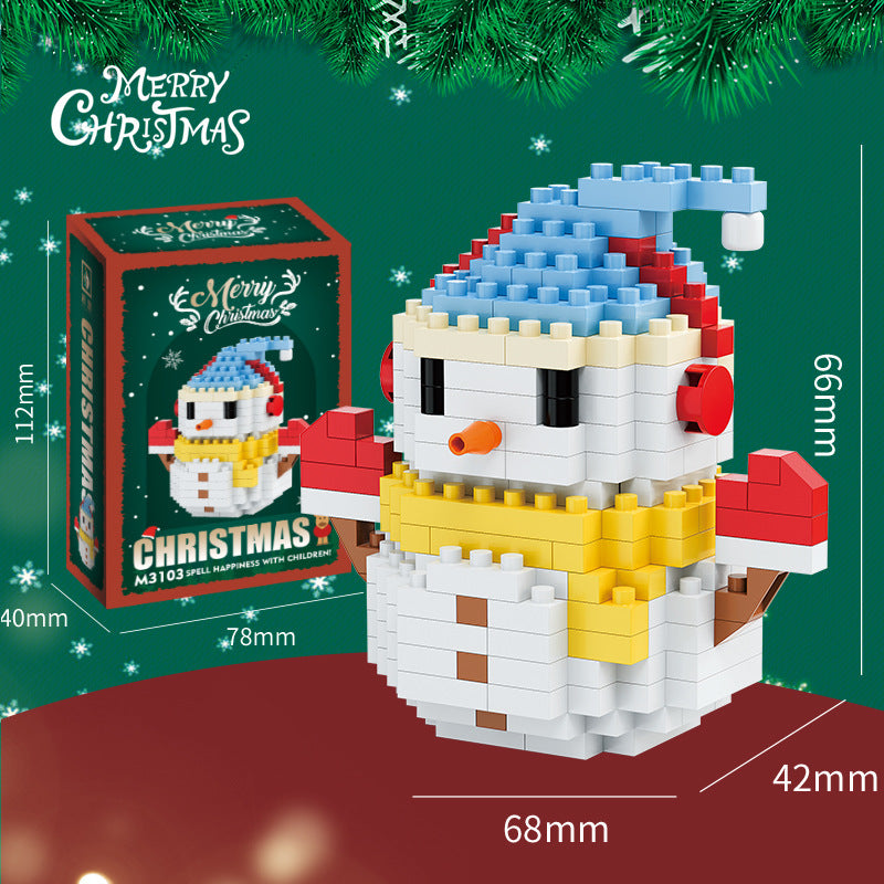 Christmas Micro Building Block Collection Fourteen Designs · mproduct-46681ee3f24db582ef12