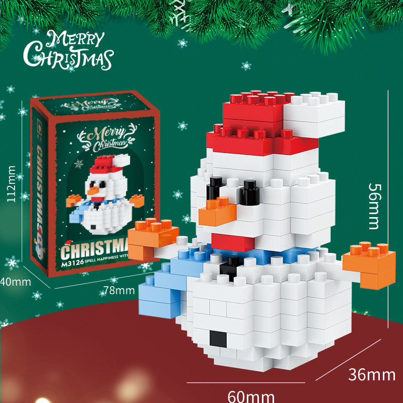 Christmas Micro Building Block Collection Fourteen Designs · mproduct-4c7428dc64106c346376