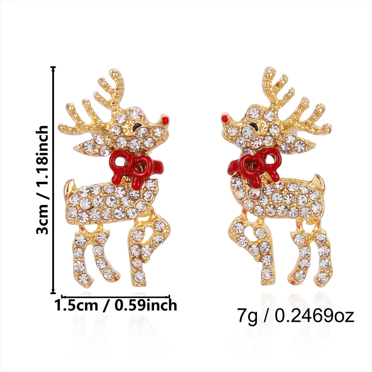 Christmas Charm Earrings Collection Five Designs · mproduct-4e56aacecb69e0852d7a