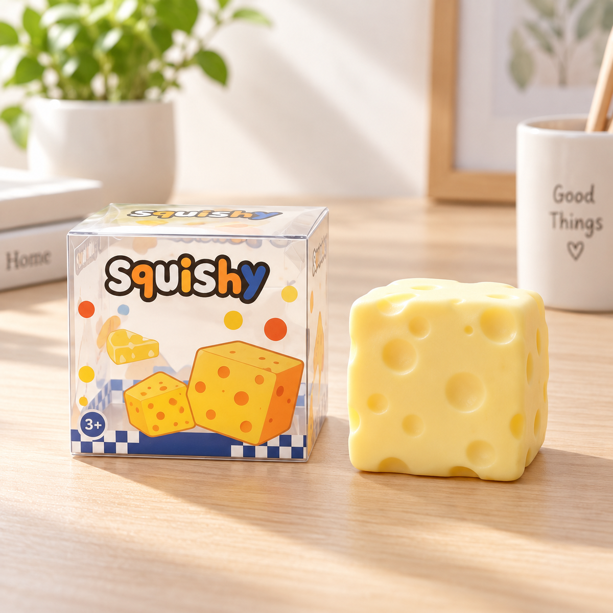 Small Square Cheese Squishy 6 cm · mproduct-4f7993ebb956f121274a