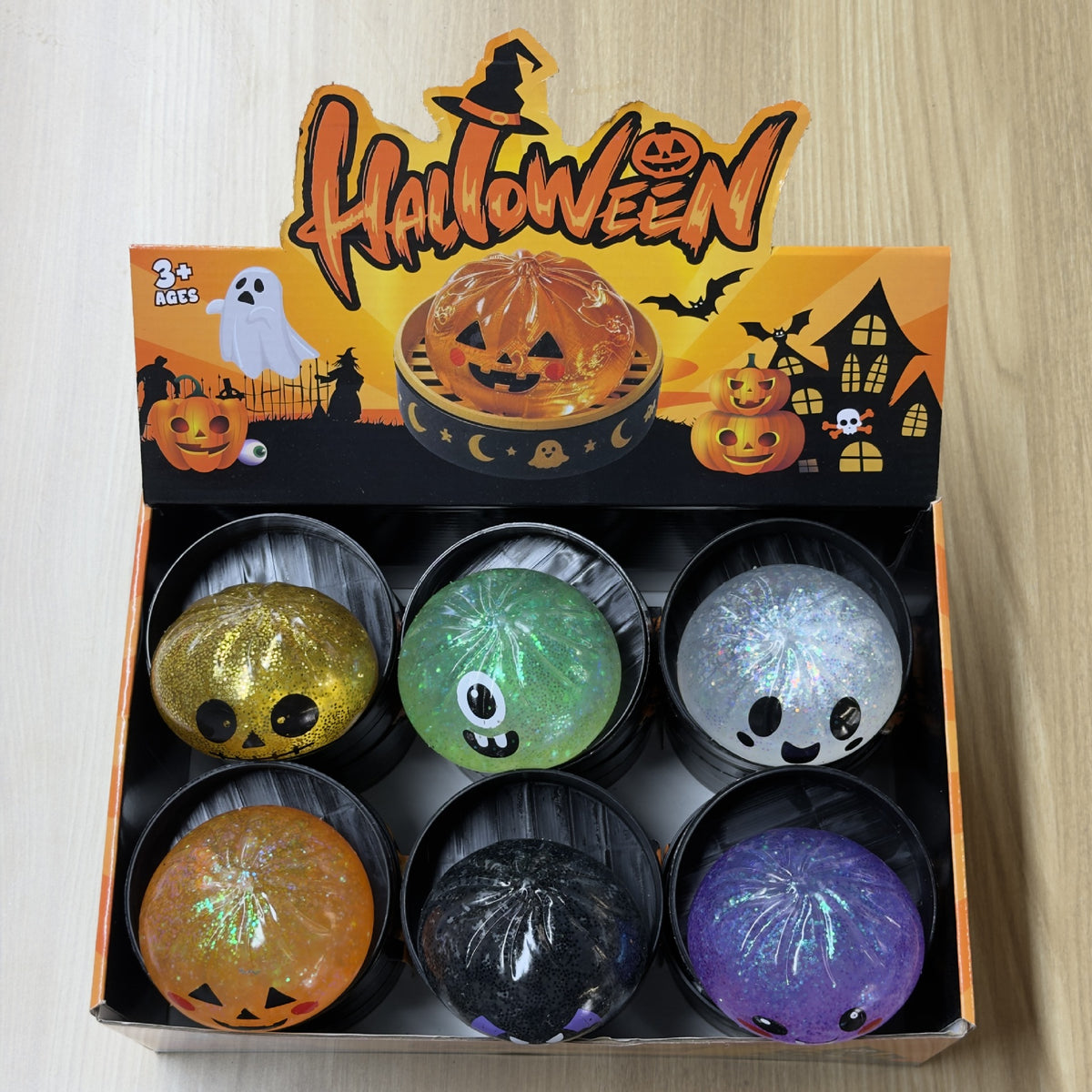 Halloween Bun Squishy 8.5 cm Random Style · mproduct-52f5c8013f6caabcb5fa