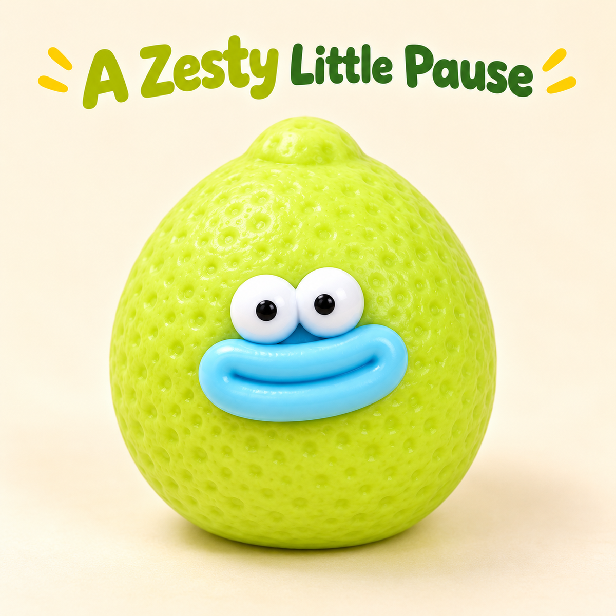Lemon Crunchy Squishy Toy with a Textured Peel and Funny Face · mproduct-57be2b03b2653d2a3743