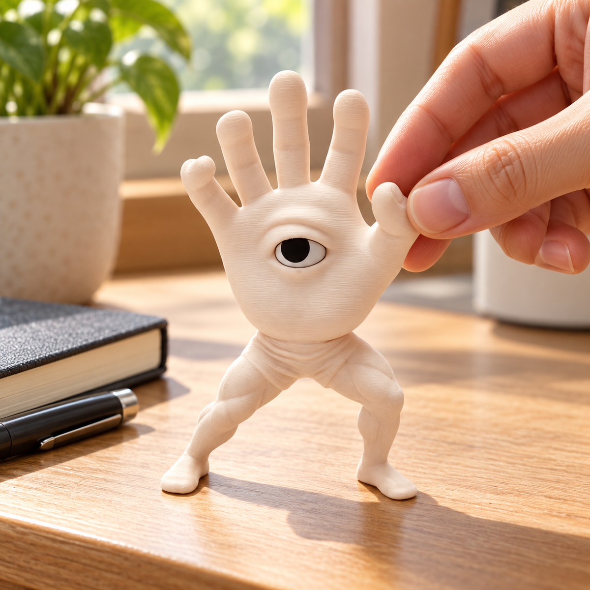 Kung Fu Hand and Eye Figurine · mproduct-5975558d539199d5b86a