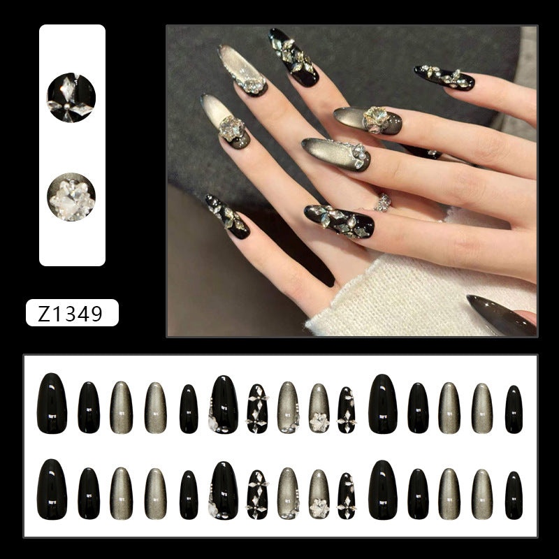Midnight Feast Crystal Cat Eye Press On Nail Set · mproduct-5bcf21fef0ba699cbdaa