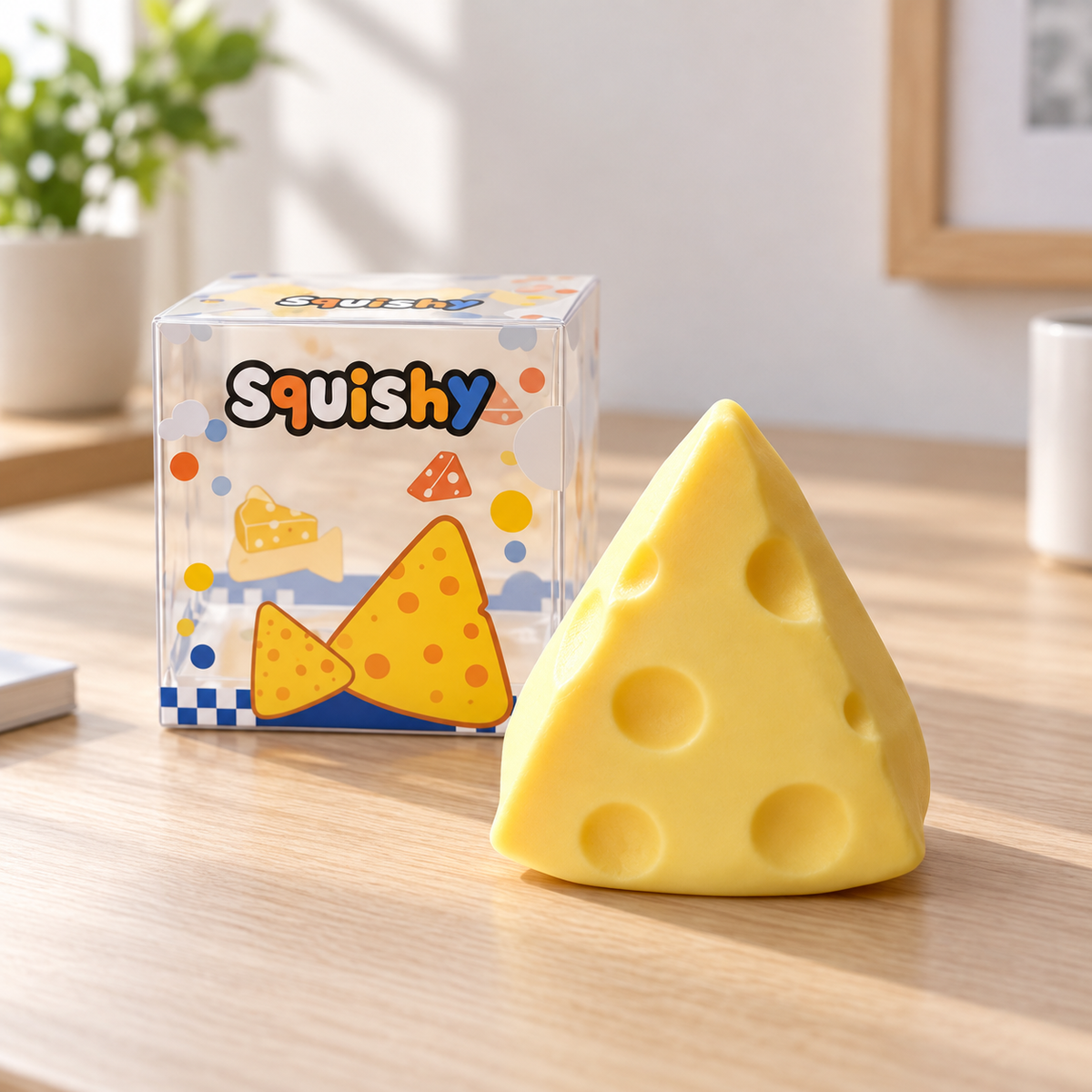 Triangle Cheese Squishy in Display Box · mproduct-5d9155c22a1a1d4851f1
