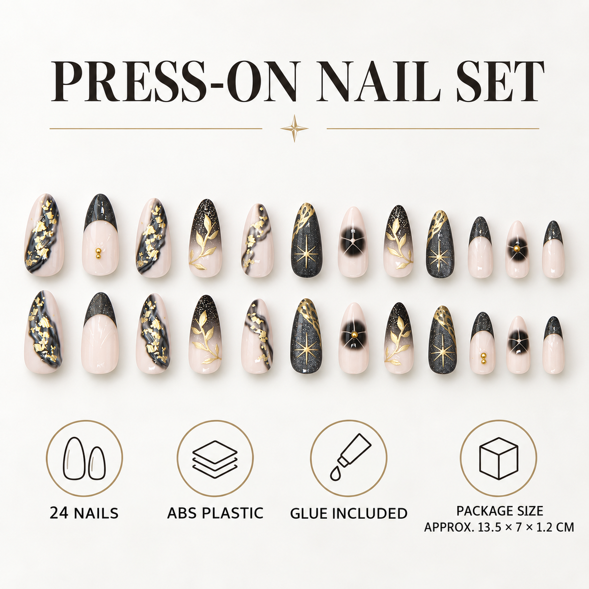 Gilded Starlight Cat Eye Press On Nail Set · mproduct-5f1e2cdd3849e46b4007