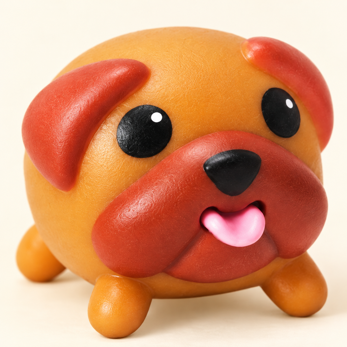 Brown Dog Squishy Toy with Floppy Ears and Pink Tongue · mproduct-6151b08672353f299bf1