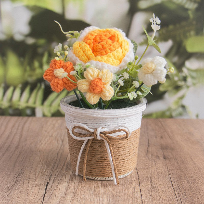 Large Crochet Flower Pot Arrangement · mproduct-64844ef2dc133c00fc36
