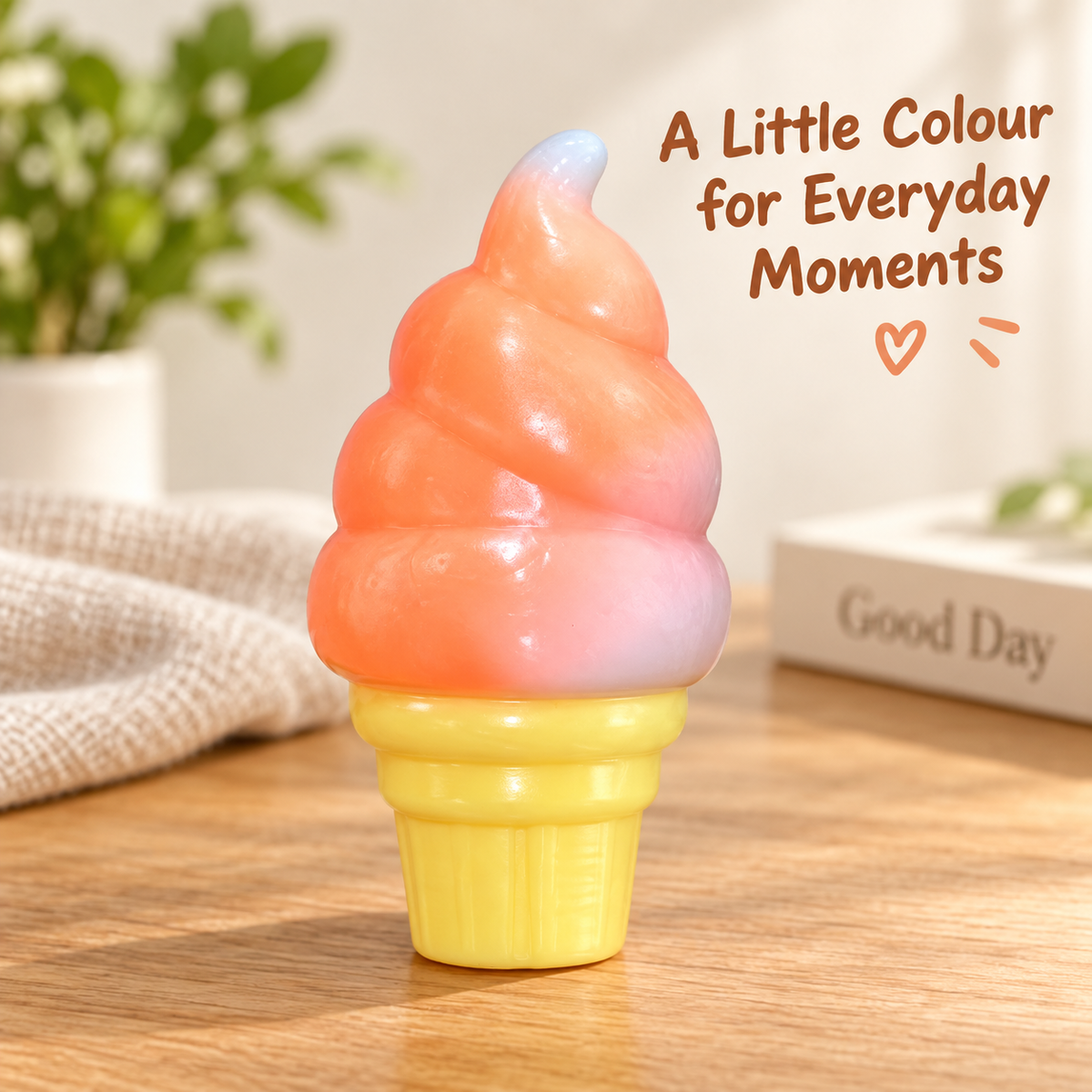 Pastel Swirl Ice Cream Squishy Toy – Three Colour Options · mproduct-6507f0c9116dc5c31f56