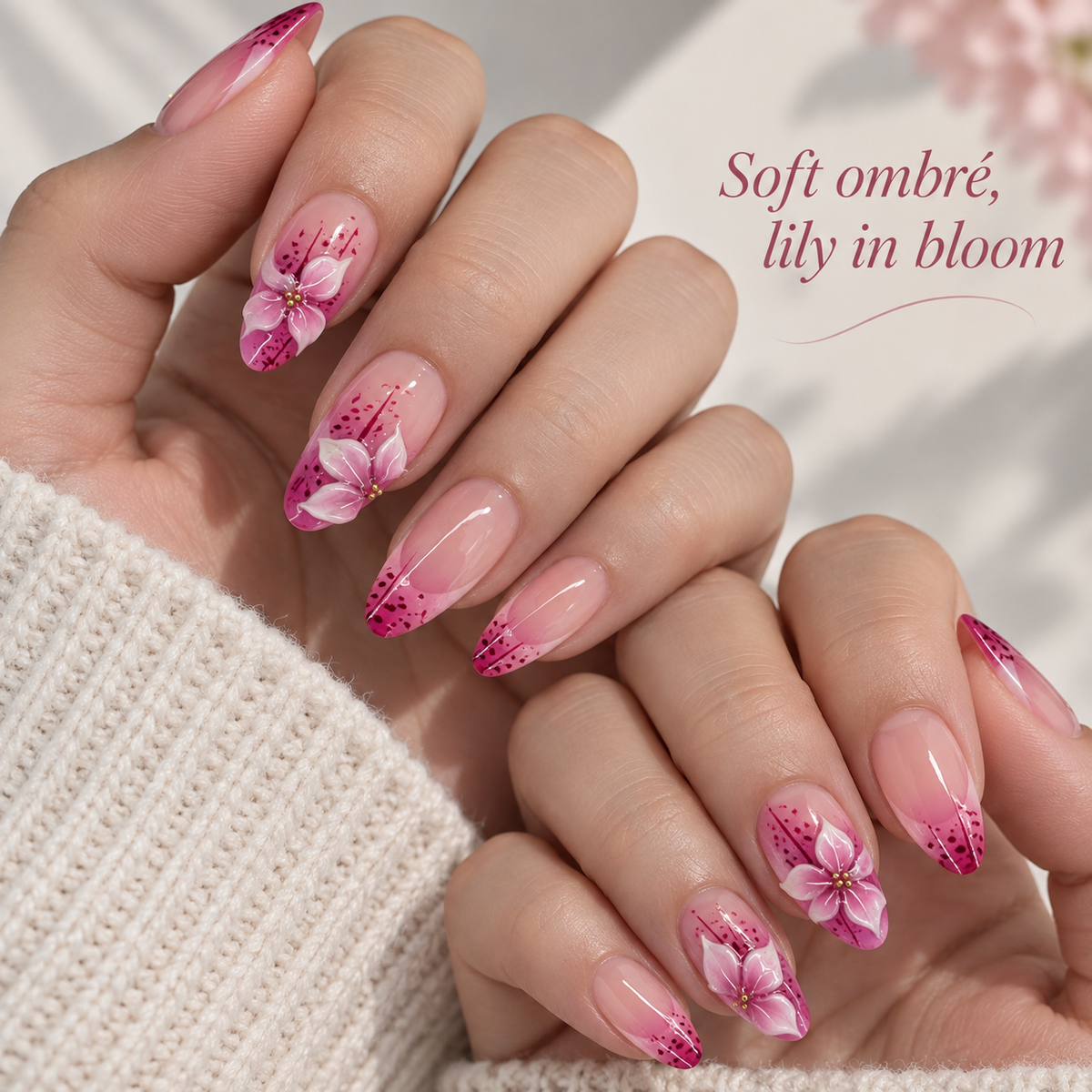 Carved Lily Ombré French Press On Nail Set · mproduct-6d5408400ae64b8fd8af