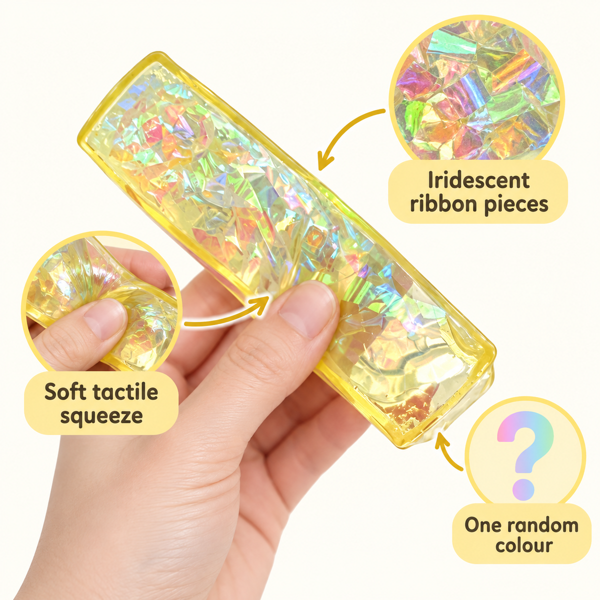 Iridescent Ribbon Bar Squishy Random Single · mproduct-72993bcdef7161117e82