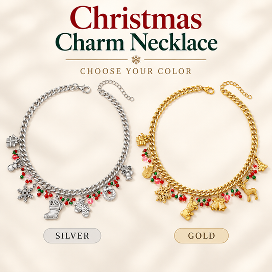 Christmas Snowflake Gift Pendant Necklace · mproduct-736b54133d25f535be37