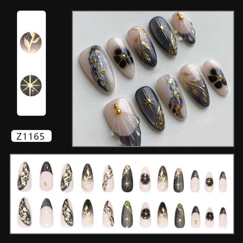 Gilded Starlight Cat Eye Press On Nail Set · mproduct-7dede7746691158e9b17