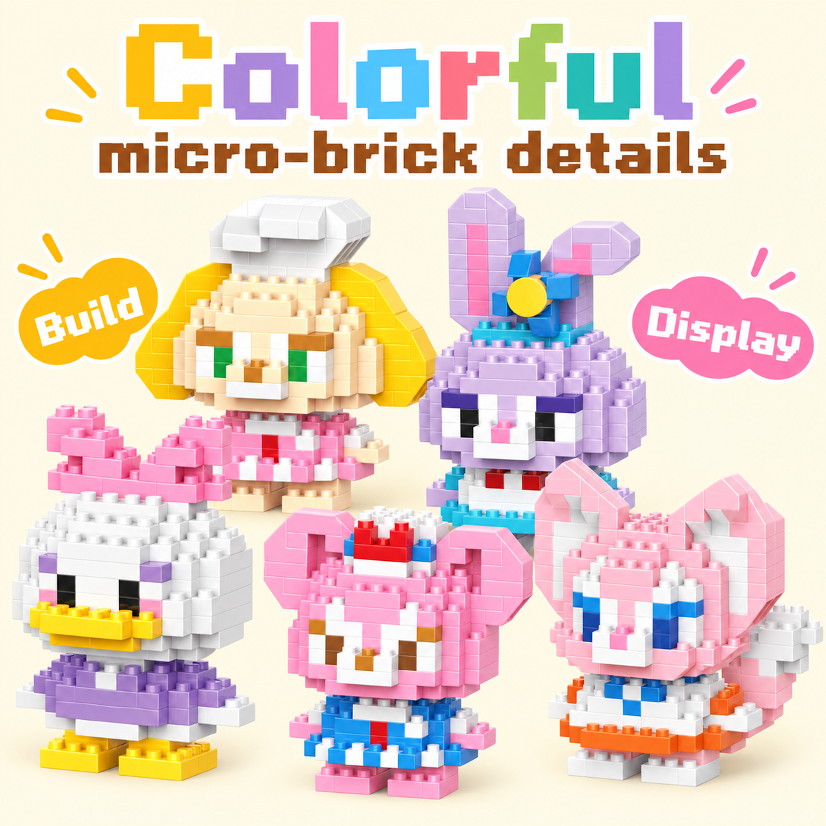 Mini Character Building Block Figures Fifteen Designs · mproduct-8145c3d2011fb802f562