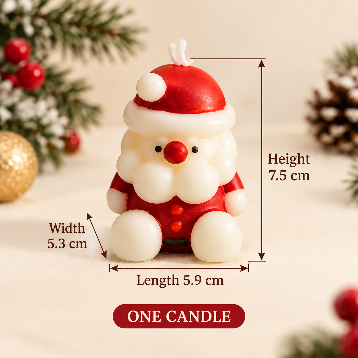 Santa Claus Scented Decorative Candle · mproduct-8c4fb202ccac1010f940
